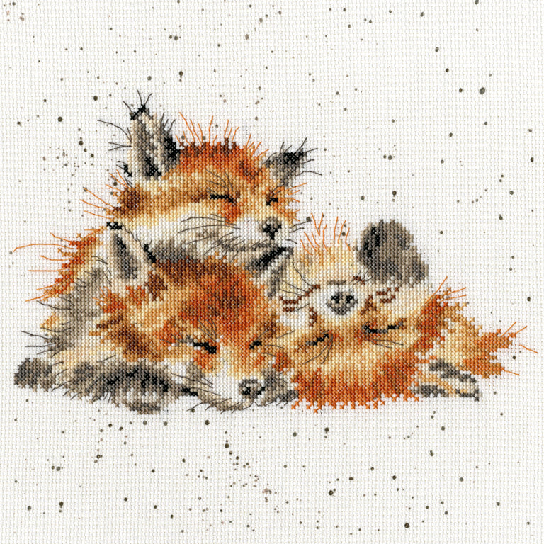 BOTHY THREADS - Afternoon Nap. Hannah Dale cross stitch kit