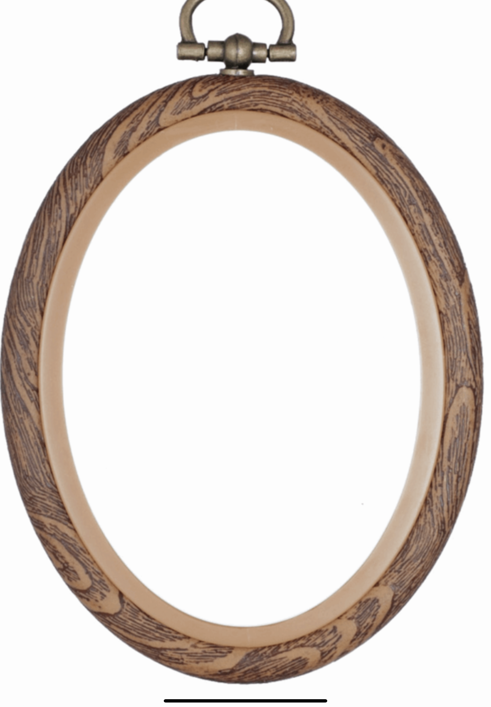 Wood grain flexi hoop