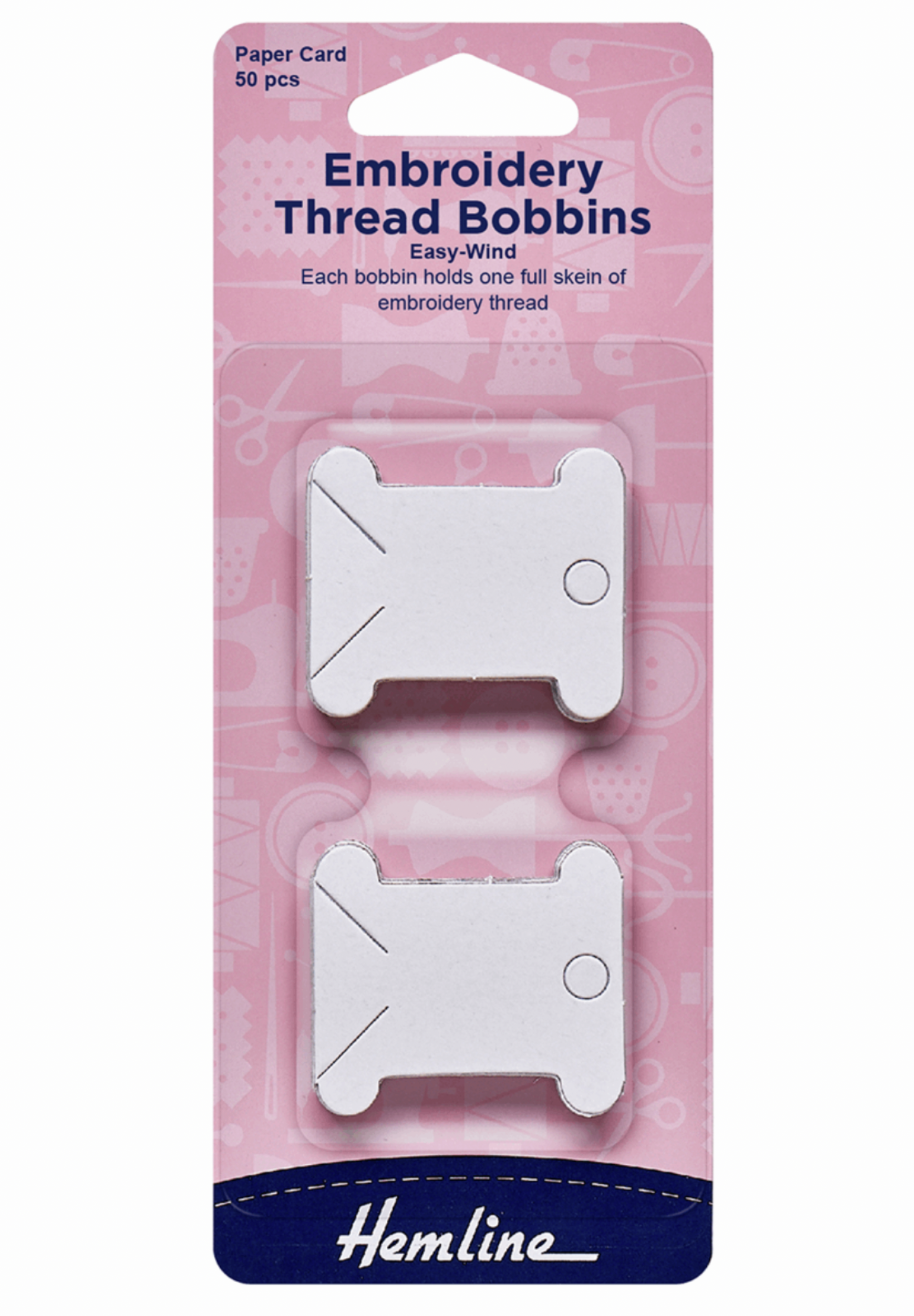 Embroidery thread bobbins