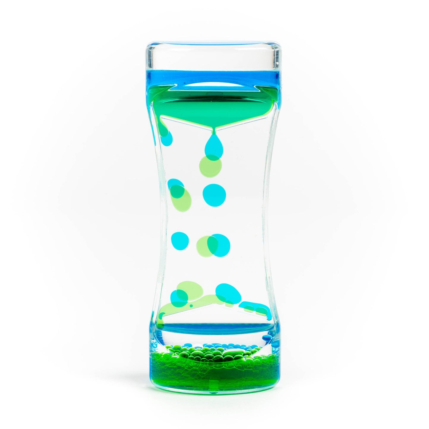 1 Pack Liquid Motion Timer Sensory Timer Hourglass, 14cm